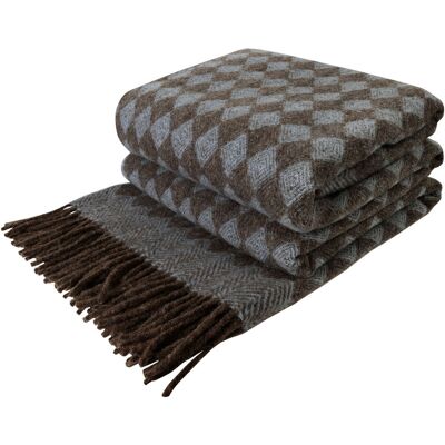 Natur Pur Waldman Blanket Deep blue 140cm W X 200cm L Natur Pur Waldman Blanket Deep blue 140cm W X 200cm L