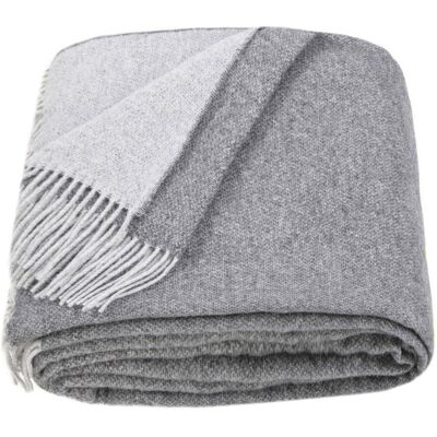 17 Stories Merino Wool Blanket Gurfaan Deep Gray 140cm W X 200cm L 17 Stories Merino Wool Blanket Gurfaan Deep Gray 140cm W X 200cm L