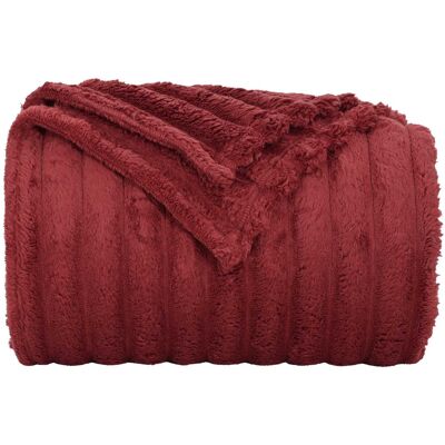 Vidaxl Throw Blanket White 270 X 240 Cm Fleece Bordeaux Red 240cm x 220cm Vidaxl Throw Blanket White 270 X 240 Cm Fleece Bordeaux Red 240cm x 220cm