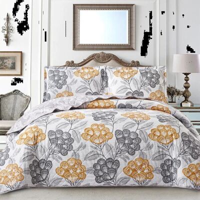 Marlow Home Co. Reversible Bedspread Yellow Double Marlow Home Co. Reversible Bedspread Yellow Double