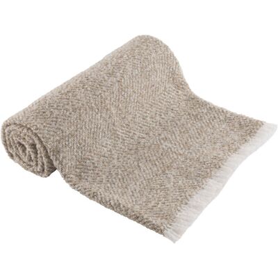 August Grove Lidiya Blanket Muscade 130cm W August Grove Lidiya Blanket Muscade 130cm W