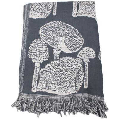 Brambly Cottage Staudt Blanket Grey 125cm W X 150cm L Brambly Cottage Staudt Blanket Grey 125cm W X 150cm L