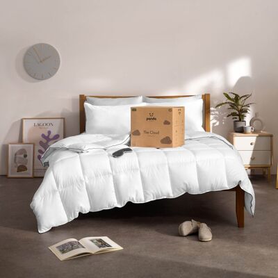 Panda The Cloud Duvet - 10.5 tog All Season - Hypoallergenic and Vegan Friendly White Double Panda The Cloud Duvet - 10.5 tog All Season - Hypoallergenic and Vegan Friendly White Double