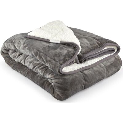 Canora Grey Rosia Weighted Throw Blanket Grey 60cm W X 80cm L Canora Grey Rosia Weighted Throw Blanket Grey 60cm W X 80cm L