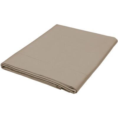 Bedeck of Belfast Bob 400 Thread Count Sateen Flat Sheet Beige Super King (6') Bedeck of Belfast Bob 400 Thread Count Sateen Flat Sheet Beige Super King (6')