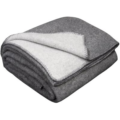 LoveYouHome Blanket Lightgrey/Grey 150 cm W x 215 cm L LoveYouHome Blanket Lightgrey/Grey 150 cm W x 215 cm L