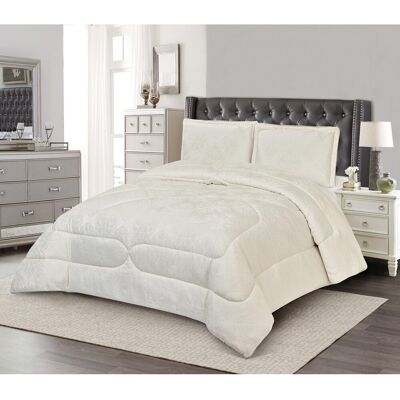Ophelia & Co. Gina Bedspread Set Cream 240 x 260 cm Bedspread - 2 Pillowcases Ophelia & Co. Gina Bedspread Set Cream 240 x 260 cm Bedspread - 2 Pillowcases