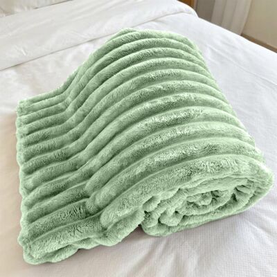 Fairmont Park Throw Blanket Green 200cm W X 240cm L Fairmont Park Throw Blanket Green 200cm W X 240cm L