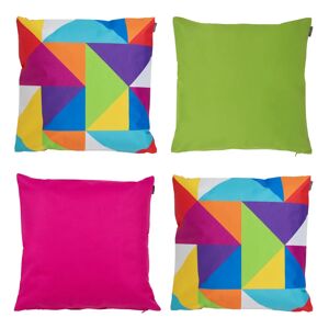Bean Bag Bazaar Geometric Scatter Cushion With Filling 43.0 H x 43.0 W x 12.0 D cm