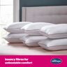 Silentnight Luxury Finish Ultrabounce Soft Medium Support Pillows 48.0 H x 74.0 W x 10.0 D cm