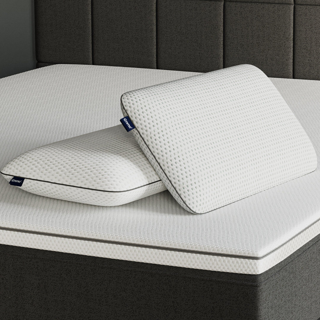 Emma Original Adjustable Breathable Memory Foam Pillow White