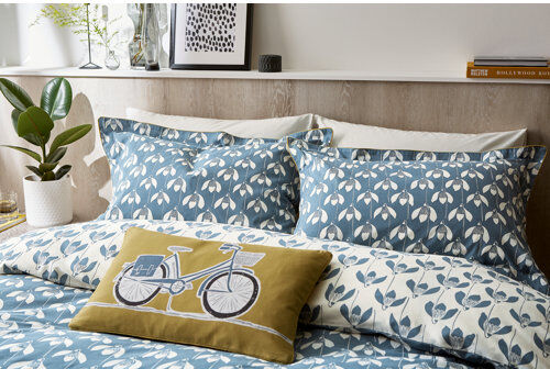 SCION Snow Drop Duvet Cover Set SCION  - Size: Single SCION Snow Drop Duvet Cover Set SCION  - Size: Single
