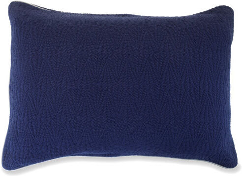 Symple Stuff 100% Cotton Zip Sham (Set of 2) Symple Stuff Colour: Navy  - Size: 50cm H X 50cm W Symple Stuff 100% Cotton Zip Sham (Set of 2) Symple Stuff Colour: Navy  - Size: 50cm H X 50cm W