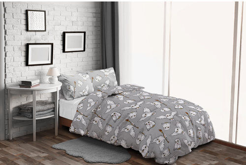 Harry Potter Lucy Duvet Cover Set Harry Potter Size: Kingsize - 2 Standard Pillowcases  - Size: Harry Potter Lucy Duvet Cover Set Harry Potter Size: Kingsize - 2 Standard Pillowcases  - Size: