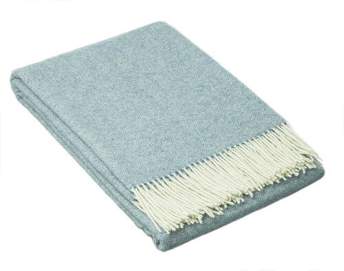 Ebern Designs Weisend Merino Blend Throw Ebern Designs Colour: Blue  - Size: 66.04cm H x 66.04cm W x 3.81cm D Ebern Designs Weisend Merino Blend Throw Ebern Designs Colour: Blue  - Size: 66.04cm H x 66.04cm W x 3.81cm D