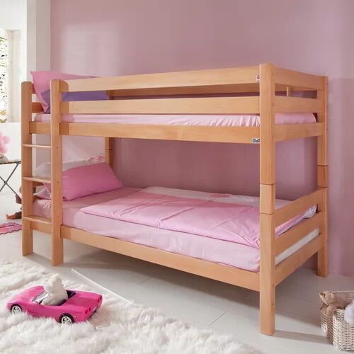 Harriet Bee Thalia European Single Bunk Bed Harriet Bee Colour: Natural finish  - Size: Harriet Bee Thalia European Single Bunk Bed Harriet Bee Colour: Natural finish  - Size: