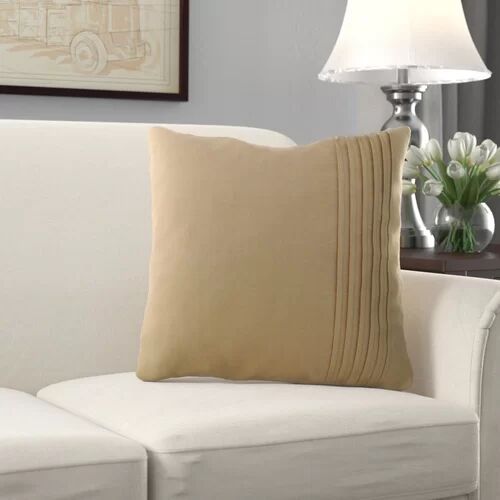 Ophelia & Co. Sweetbriar Scatter Cushion (Set of 2) Ophelia & Co. Colour: Coffee  - Size: 35cm H X 35cm W X 6cm D