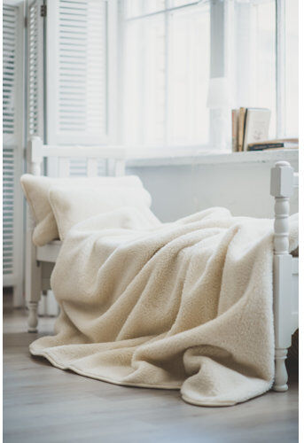Ebern Designs Kennedyville McManus Merino Wool Blanket Ebern Designs Size: W180 x L200cm  - Size: Rectangle 160 x 230cm Ebern Designs Kennedyville McManus Merino Wool Blanket Ebern Designs Size: W180 x L200cm  - Size: Rectangle 160 x 230cm