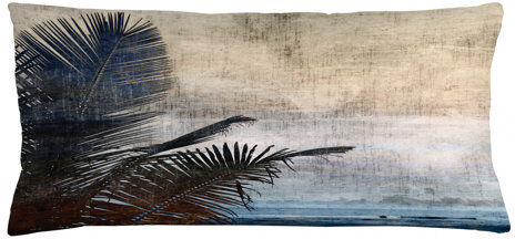 Ebern Designs Kady Hawaiian Grunge Palm Trees Art Outdoor Cushion Cover Ebern Designs  - Size: Runner 66 x 600cm Ebern Designs Kady Hawaiian Grunge Palm Trees Art Outdoor Cushion Cover Ebern Designs  - Size: Runner 66 x 600cm