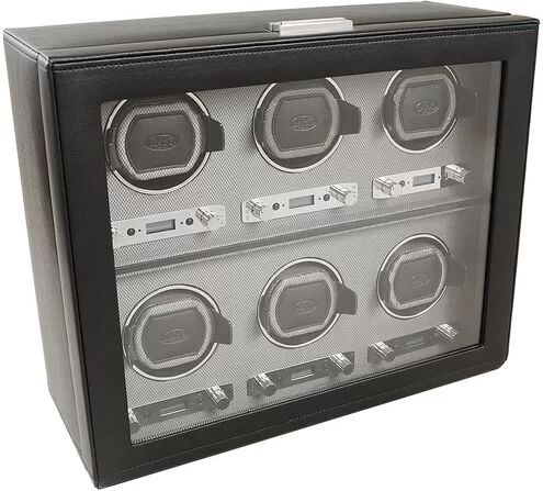 Wolf Viceroy Module 2.7 Six Slot Watch Winder WOLF  - Size: Tall Wolf Viceroy Module 2.7 Six Slot Watch Winder WOLF  - Size: Tall