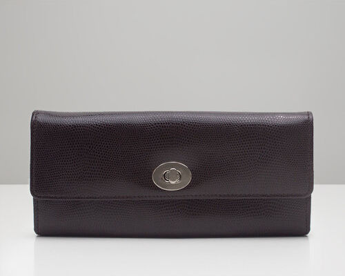 WOLF London Jewellery Roll WOLF Colour: Cocao  - Size: 4cm H X 28cm W X 11cm D WOLF London Jewellery Roll WOLF Colour: Cocao  - Size: 4cm H X 28cm W X 11cm D