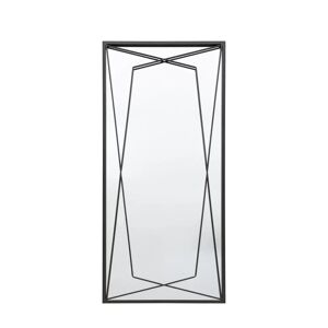 Gallery Direct Rectangle Metal Floor Mirror 160.0 H x 75.0 W x 2.5 D cm