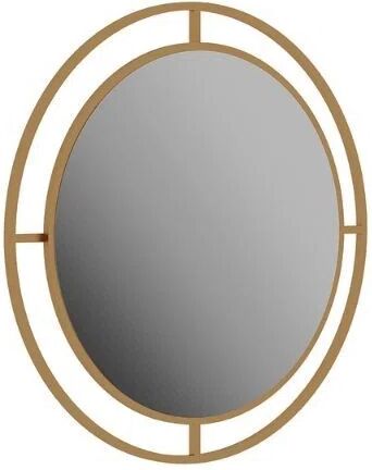 Fairmont Park Bubble Accent Mirror yellow 57.0 H x 57.0 W x 2.0 D cm