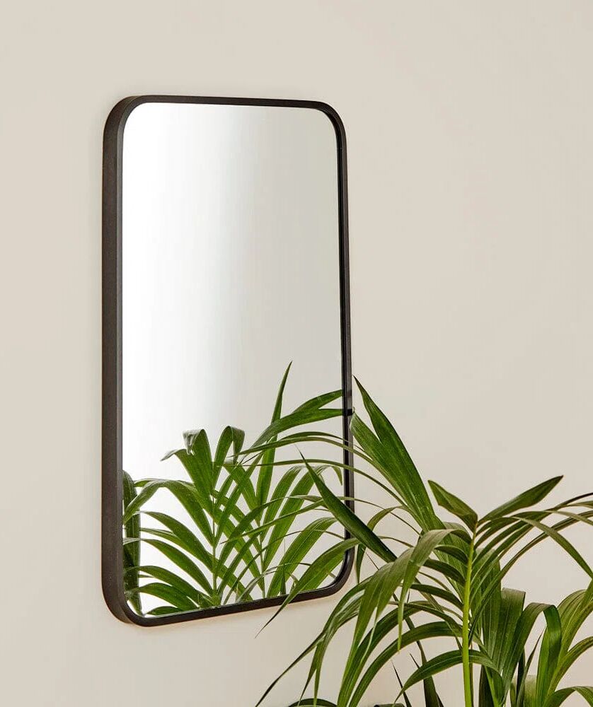 Fairmont Park Squoval Wall Mirror Gold black 60.0 H x 40.0 W x 3.0 D cm