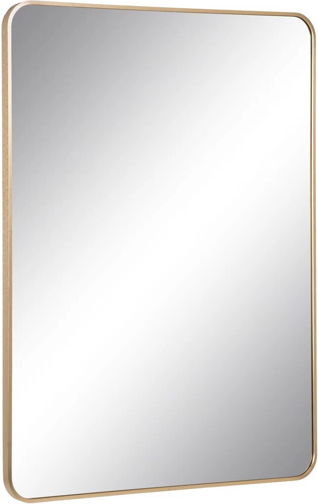 Fairmont Park Viewcrest Metal Framed Wall Mounted Accent Mirror yellow 101.0 H x 76.0 W x 3.0 D cm