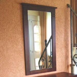 Marlow Home Co. Durrell Accent Mirror brown 100.0 H x 60.0 W x 4.0 D cm