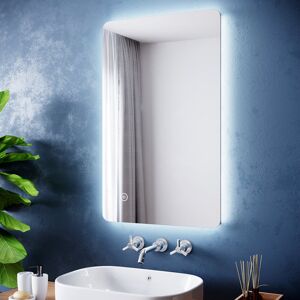 Ivy Bronx Ariton Lighted Wall Mounted Bathroom/Vanity Mirror 80cm H x 50cm W