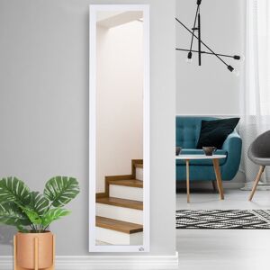17 Stories Marlayshia Mirror White 154cm H X 37cm W X 37cm D