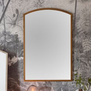 Ebern Designs Geert Thora Metal Framed Full Length Arch Mirror Gold 60 cm H x 90 cm W