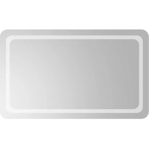 Metro Abularach Lighted Wall Mounted Bathroom Mirror 60 cm H x 100 cm W