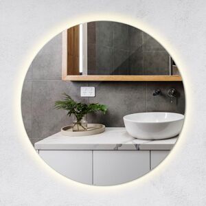 Metro Round Mirror With Lighting LED – Neutral White - Bathroom Living room Illuminated Glamour Mirror 100cm H x 100cm W Metro Round Mirror With Lighting LED – Neutral White - Bathroom Living room Illuminated Glamour Mirror 100cm H x 100cm W