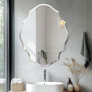Rosdorf Park Cantrall Oval Wall Mounted Accent Mirror 81.30cm H x 63.50cm W Rosdorf Park Cantrall Oval Wall Mounted Accent Mirror 81.30cm H x 63.50cm W