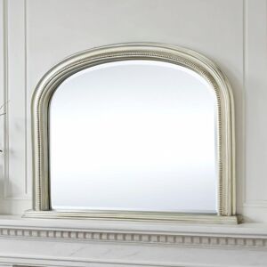 Three Posts Burcham Arched Overmantle Wall Mounted Accent Mirror Silver 78.5cm H X 112cm W X 4.5cm D Three Posts Burcham Arched Overmantle Wall Mounted Accent Mirror Silver 78.5cm H X 112cm W X 4.5cm D