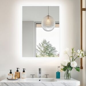 Metro Backlit Led Wall Mirror 80 cm H x 60 cm W Metro Backlit Led Wall Mirror 80 cm H x 60 cm W