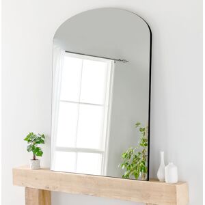Ebern Designs Iftu Framed Leaning Overmantle Mirror Black 120cm H X 91cm W X 2cm D Ebern Designs Iftu Framed Leaning Overmantle Mirror Black 120cm H X 91cm W X 2cm D