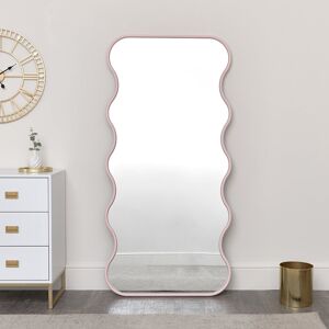 Metro Deiren Rectangle Mirror Pink 163cm H X 80cm W X 2.5cm D Metro Deiren Rectangle Mirror Pink 163cm H X 80cm W X 2.5cm D