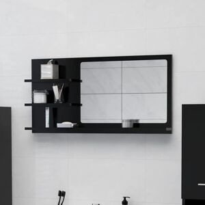 Ebern Designs Adji Vanity Mirror Black 45cm x 90cm Ebern Designs Adji Vanity Mirror Black 45cm x 90cm