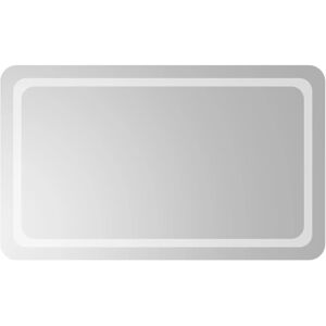 Metro Abularach Lighted Wall Mounted Bathroom Mirror 100 cm H x 60 cm W Metro Abularach Lighted Wall Mounted Bathroom Mirror 100 cm H x 60 cm W