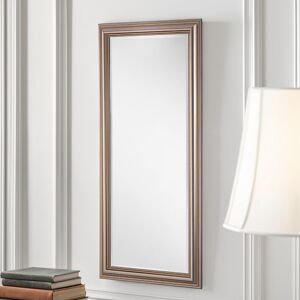 Three Posts Magdalene Beaded Framed Wall Mounted Accent Mirror Champagne 77.5cm H x 169cm W Three Posts Magdalene Beaded Framed Wall Mounted Accent Mirror Champagne 77.5cm H x 169cm W