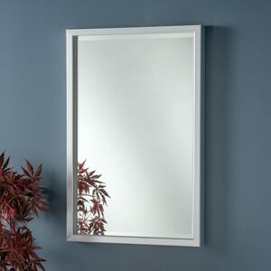 Latitude Run Airil Solid Wood Rectangle Wall Mirror Silver 96cm H x 66cm W Latitude Run Airil Solid Wood Rectangle Wall Mirror Silver 96cm H x 66cm W