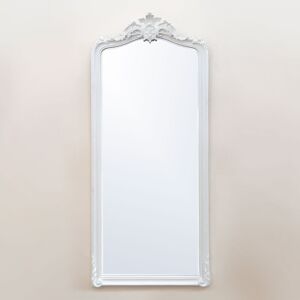 Astoria Grand Garrow Overmantle Mirror White 200cm H X 90cm W X 16cm D Astoria Grand Garrow Overmantle Mirror White 200cm H X 90cm W X 16cm D