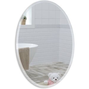 Metro Sedillo Oval Wall Mounted Bathroom / Vanity Mirror 70cm x 50cm Metro Sedillo Oval Wall Mounted Bathroom / Vanity Mirror 70cm x 50cm