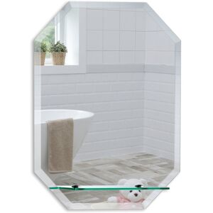 Metro Seiler Bathroom/Vanity Mirror 60cm H X 45cm W X 1.5cm D Metro Seiler Bathroom/Vanity Mirror 60cm H X 45cm W X 1.5cm D