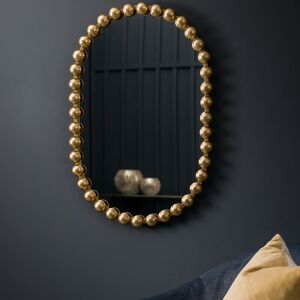 Canora Grey Kousgaard Oval Framed Wall Mounted Accent Mirror Gold 90cm H X 61cm W X 5cm D Canora Grey Kousgaard Oval Framed Wall Mounted Accent Mirror Gold 90cm H X 61cm W X 5cm D