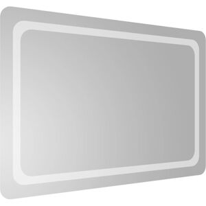 Metro Abularach Lighted Wall Mounted Bathroom Mirror 90 cm H x 60 cm W Metro Abularach Lighted Wall Mounted Bathroom Mirror 90 cm H x 60 cm W