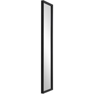 Lily Manor Black full-length dressing mirror Black 118cm H X 28cm W X 2.8cm D Lily Manor Black full-length dressing mirror Black 118cm H X 28cm W X 2.8cm D